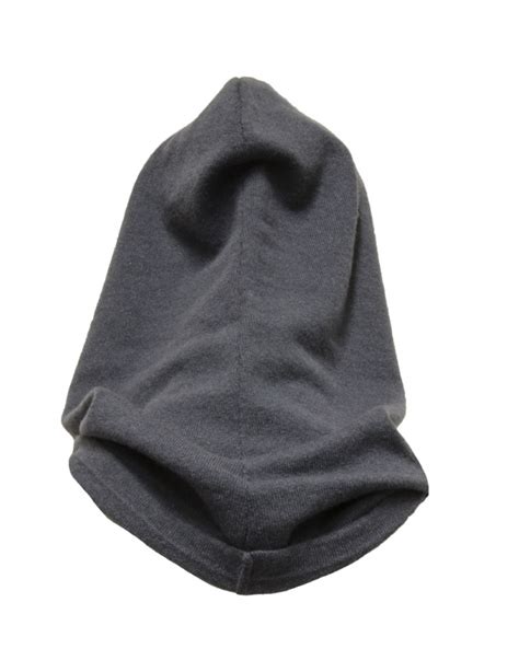 Grey Cashmere Balaclava 